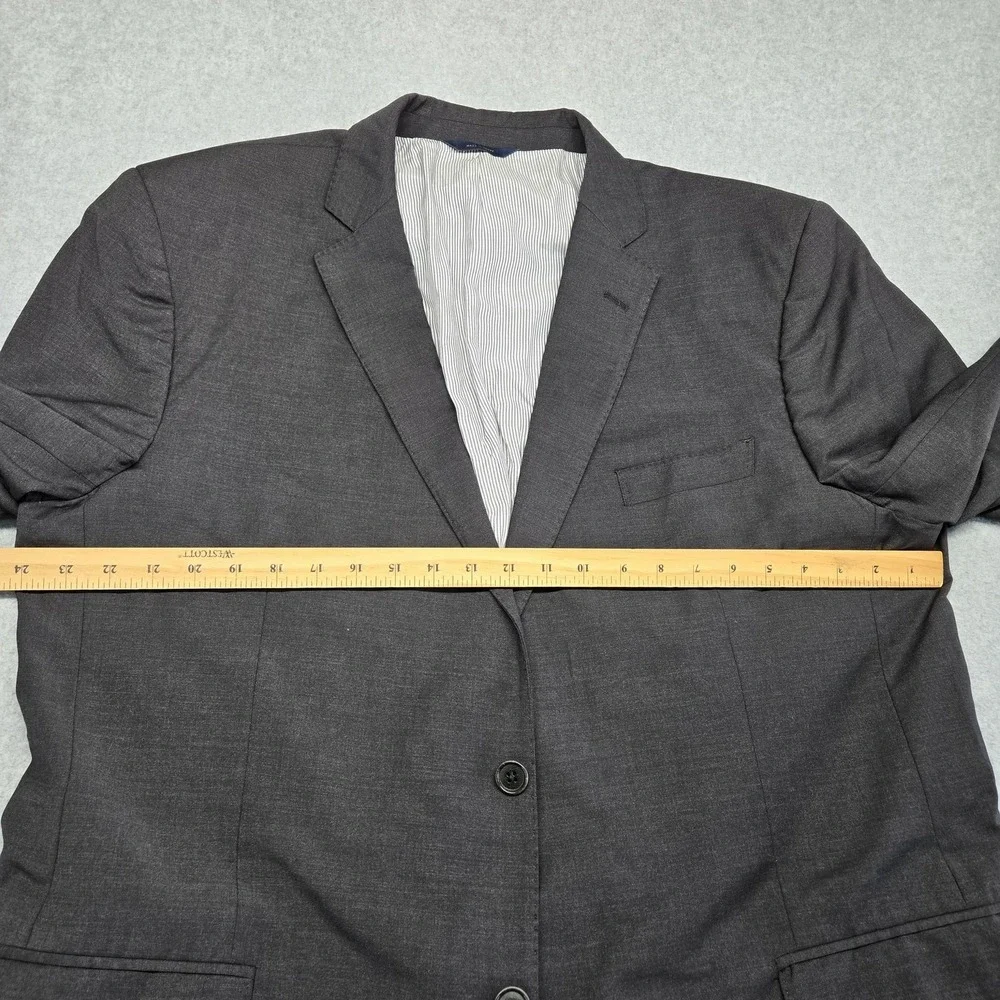 Brooks Brothers 48L Gray Wool Blazer‎ Madison Fit 2 Button Explorer Sport Coat